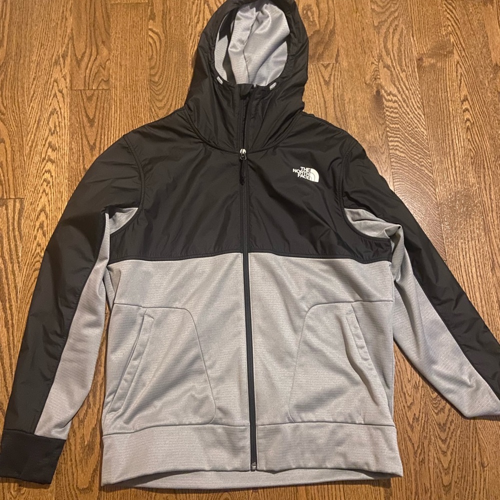 Northface Black/Gray Hooded Jacket